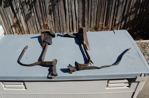Vintage Climbing Spikes Gaffs Spurs Adjustable Utility Pole