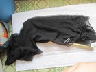 Jones New York Black Beaded Accent Mesh Polyester Scarf Accessory Beads Preowned — photo 4