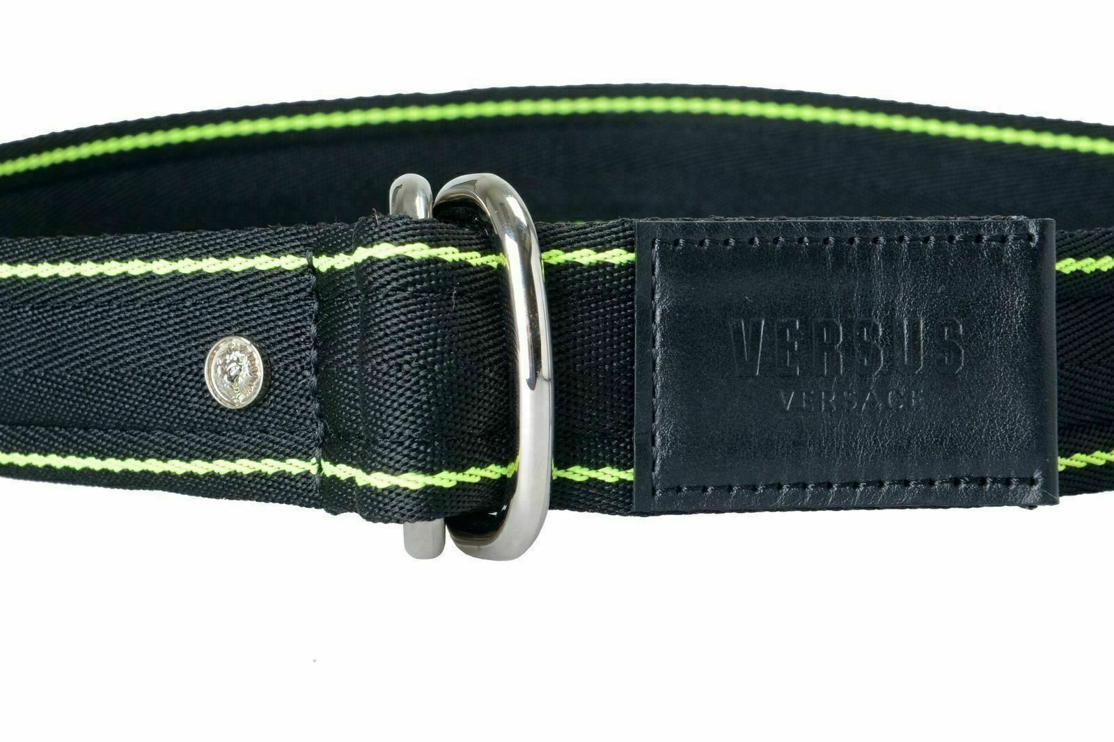 Versace Versus Leather Trim Multi-Color Women's Belt US 90 IT 100 image 3