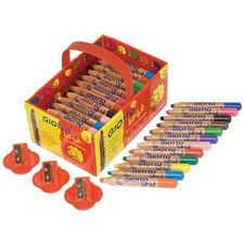 Image of Giotto 461300 Bebe Large Pencils & Sharpeners - Pack of 36