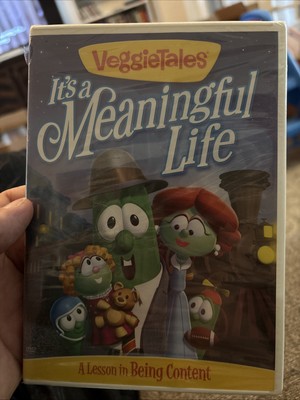 VeggieTales: It s A Meaningful Life DVD. Christian Children Stories, New, Sealed