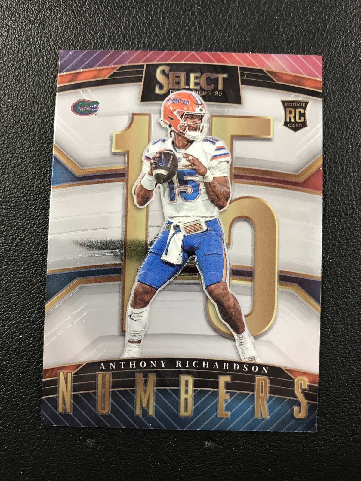 2023 Panini Select Draft Picks #SN-AR Anthony Richardson Rookie Numbers