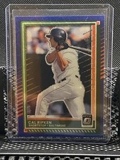 Cal Ripken Jr. 2025 Donruss Optic Blue Velocity  #88 - Orioles