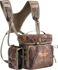 CamoRanger Binocular Harness Chest Pack, Ripstop Bino Harness with Rangefinder