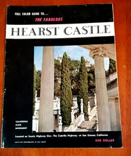 The Fabulous Hearst Castle Full Color Guide 1958 VINTAGE