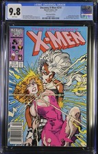 X-Men #214 (1987) Dazzler Joins X-Men - CGC 9.8 Newsstand Mark Jeweler's Insert