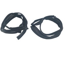 For 1996-2000 Honda Civic Ek4 Ek9 2-door 3-door Front Window Run Channel Pair