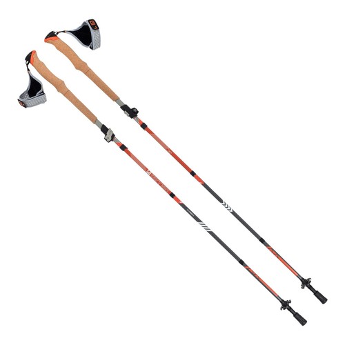 Alpha Vertex Carbon Trekking Poles, Walking and Hiking Sticks, Canyon Sunset
