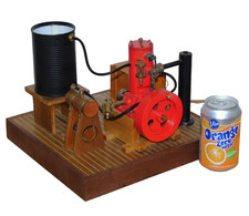 PRECYZYJNIE ZAPROJEKTOWANY MODEL HUBBARD MORSKI DWUSUWOWY SILNIK BENZYNOWY STACJONARNY