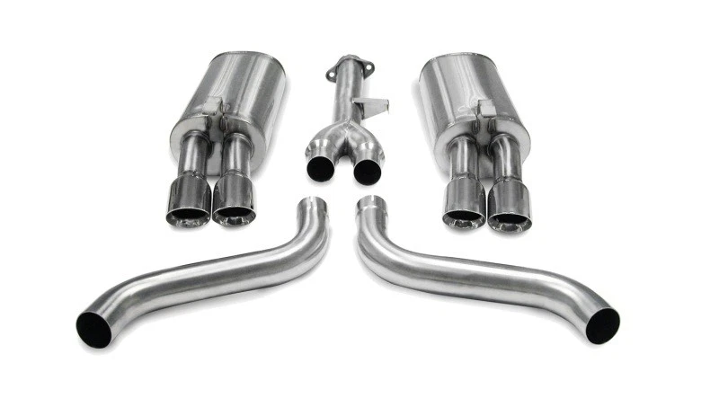 Corsa Performance Cat-Back Exhaust System for Chevrolet Corvette 1986-1991 - Image 2 of 4