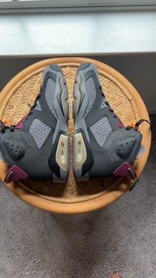 Jordan Men s Mid Top Nike Retro Air Jordan 6  Bordeaux  
