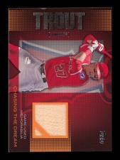 2013 Topps: #CDR-MIT Mike Trout CTD Game Used Bat Relic NR-MINT