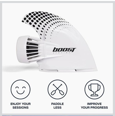 Boost Surfing Electric Surf Fin - White for sale online | eBay