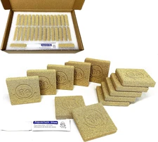 Ceramic Coral Frag Tiles 30Pcs for SPS LPS Softy Frag Plugs Frag Rack ( 30Pcs )