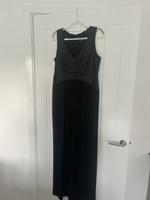 ASOS Woman’s Black Maternity Evening Dress Size 10 Immaculate Condition Party