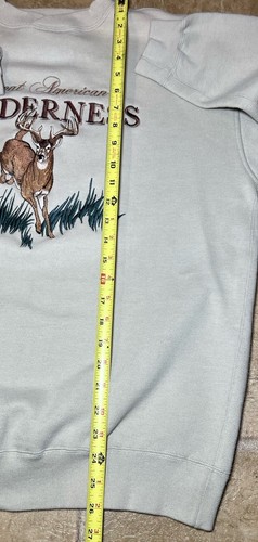 Sudadera grande bordada Buck Lost Terrain Great American Wilderness para hombre - Imagen 5 de 8