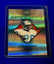 Upper Deck 1998 Black Diamond Diamond Gallery Barry Sanders Lions G2 Hologram