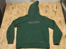 Tommy Hilfiger Dark Green Hoodie Jumper Mens Size XL