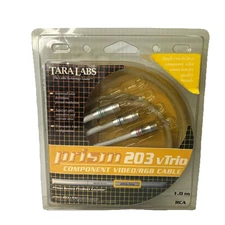 Tara Labs Prism 203v trio 4 meter Component video new old stock
