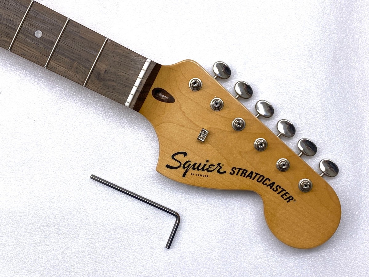 Genuine Fender Squier Strat 70's Style LARGE HEADSTOCK TINTED