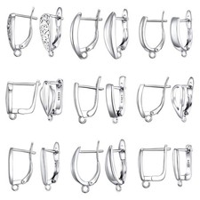 Hook Earrings Clasps Hooks Sterling Silver Ea...