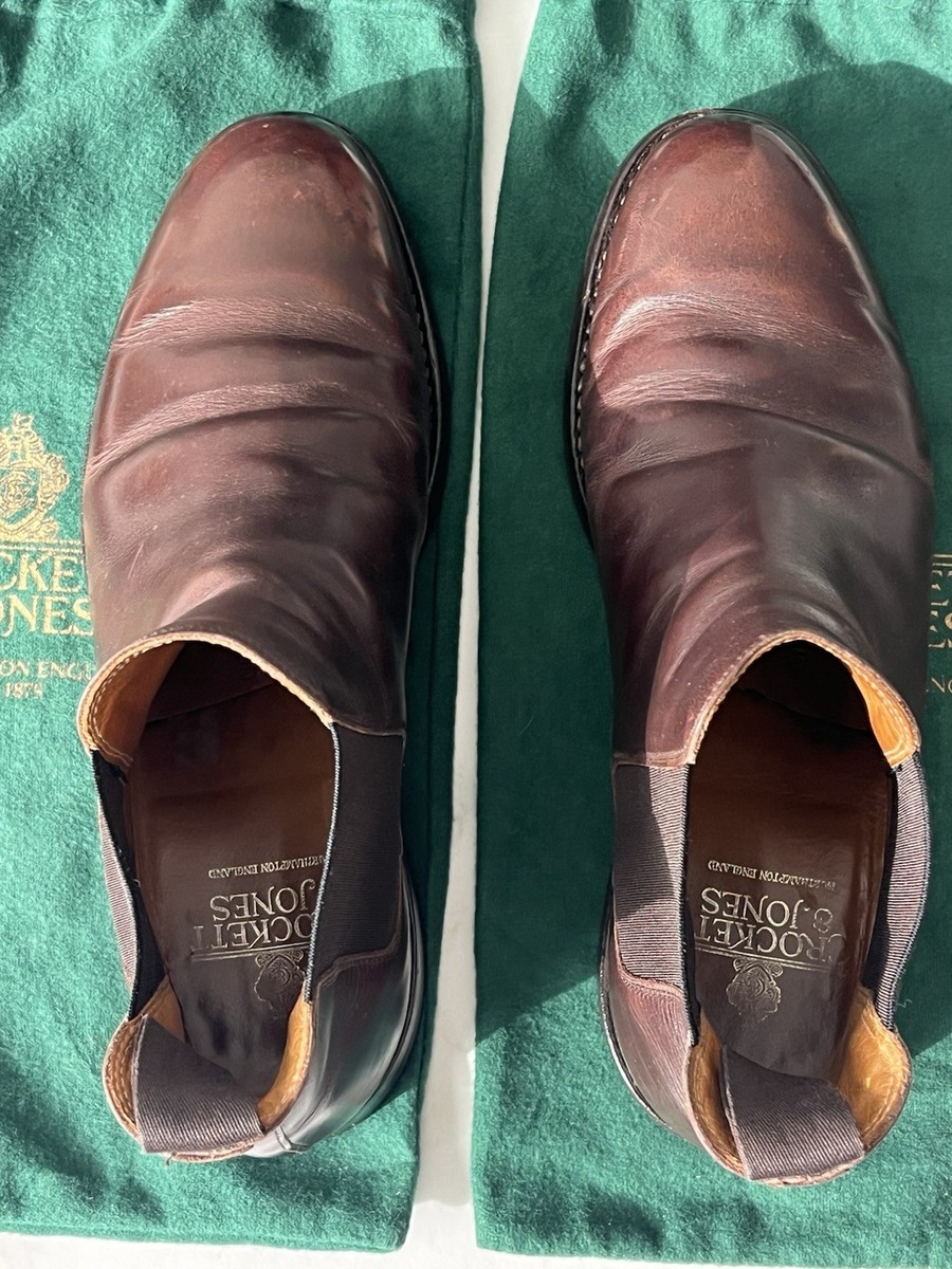 Crockett & Jones Chelsea Boots 6 1/2 UK (7 1/2 or 8 US) - Dark