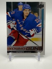 2018-19 Upper Deck UD Young Guns YG Brett Howden Rookie Card RC #215 Rangers. rookie card picture