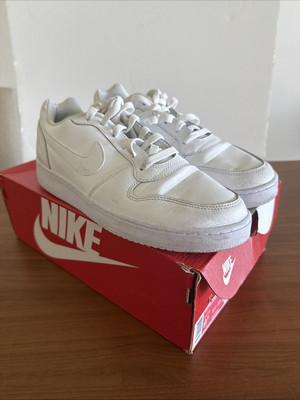 Nike Ebernon Low AQ1775-100 Men's Triple White Sneakers Running Shoes