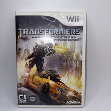 Wii Transformers Dark of the Moon Stealth Force Edition Video Game Activision