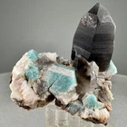 Nice Amazonite & Smoky Quartz Crystals: Smoky Hawk claim, Lake George, Colorado