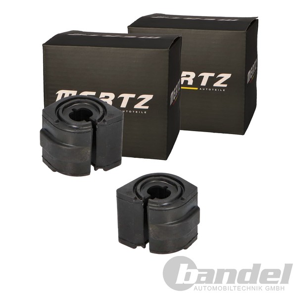 2X Mertz Stabilager Buchse Gummilager Stabi Vorne Passend FüR CitroËN C2 C3-image