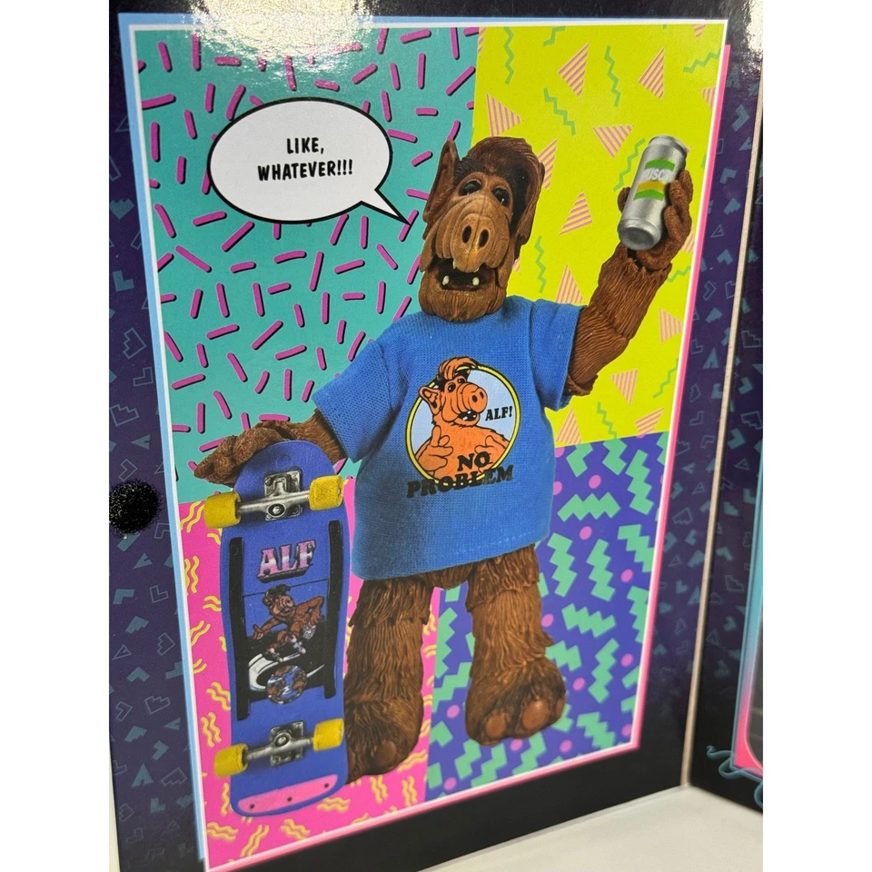 ALF Totally 80s Ultimate Action Figure NECA Alien Life Form Retro READ - Image 4 of 4
