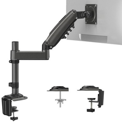 Single Monitor Arm, Adjustable Desk Mount for 13-34 inch Screens, Holds 19.8l...
