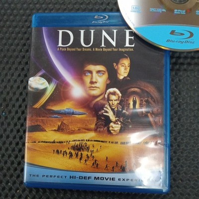 Dune (Blu-ray, 1984) David Lynch Kyle MacLachlan Sting Max Von Sydow Sci Fi