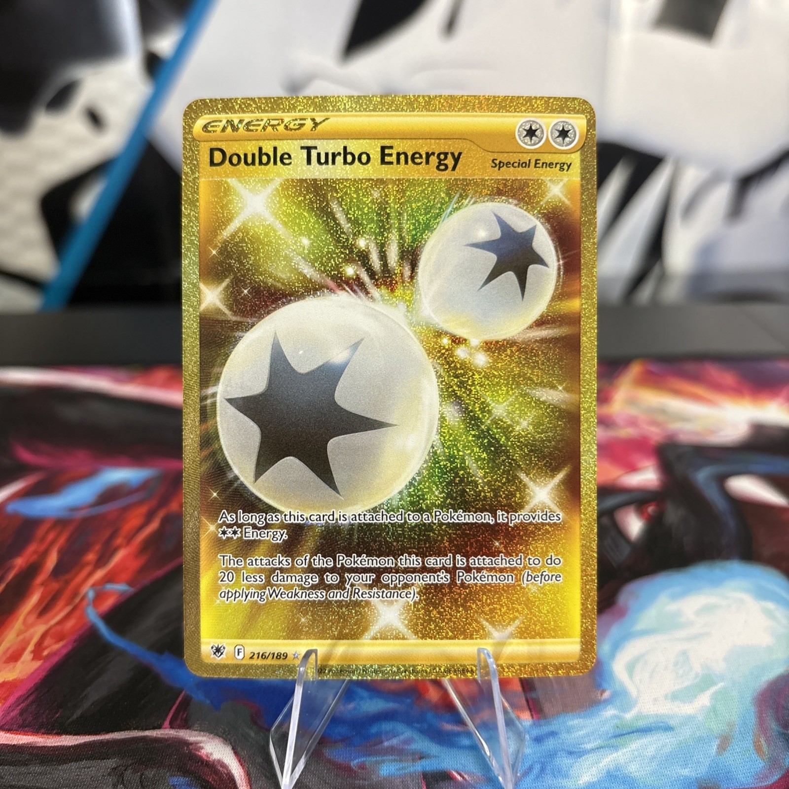 Double Turbo Energy 216/189 Secret Rare Astral Radiance Pokemon TCG