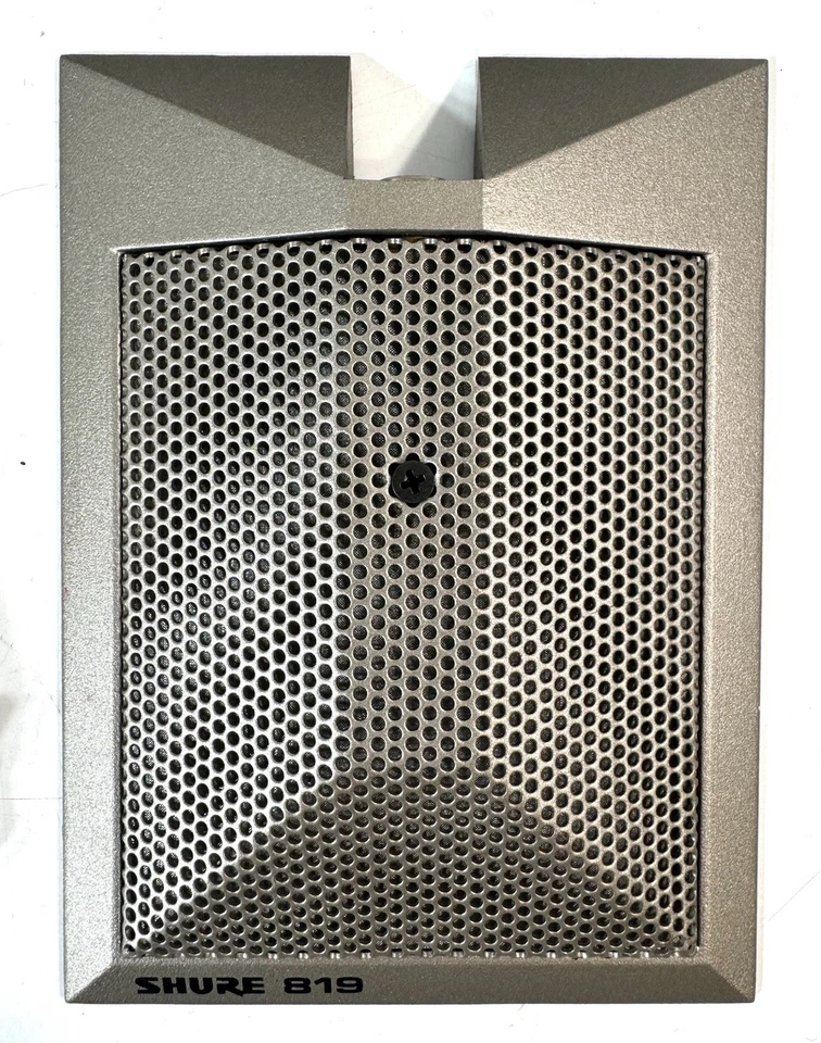 Shure 819 Unidirectional Surface MountCondenser Microphone, Preamplifier & Bag - Image 2 of 4