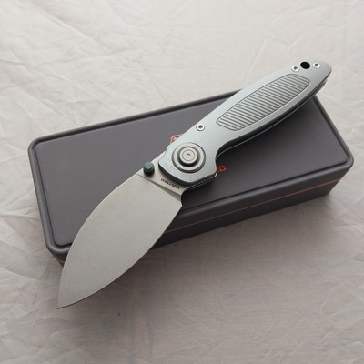 Vosteed Shilin Cutter Vanchor Lock Aluminum Folding Elmax Pocket Knife A2805