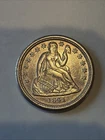1841 O Seated Liberty Dime AU+++Superb Near Uncirculated Beauty (Rare Date/Mint)