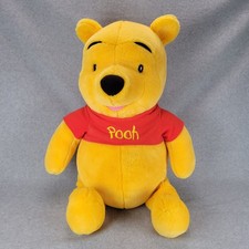 Fisher Price Disney Winnie the Pooh Talking Plush Yellow Red 19 Inch 89821 2002