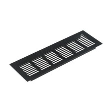 Rectangular Air Vent Black Louvered Ventilation Ventilator Grille Covers