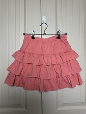 Hanna Andersson Three Tiers Pink Scooter Skort Ruffles Girl  s Size 140 US 10