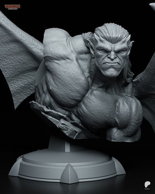 Figur Büste Goliath | Wasserspeier - UNBEMALT - Ask for Painted