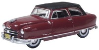 Oxford Diecast Nash Rambler Custom Landau Cabrio 1950 Rot 1:87 87NR50003