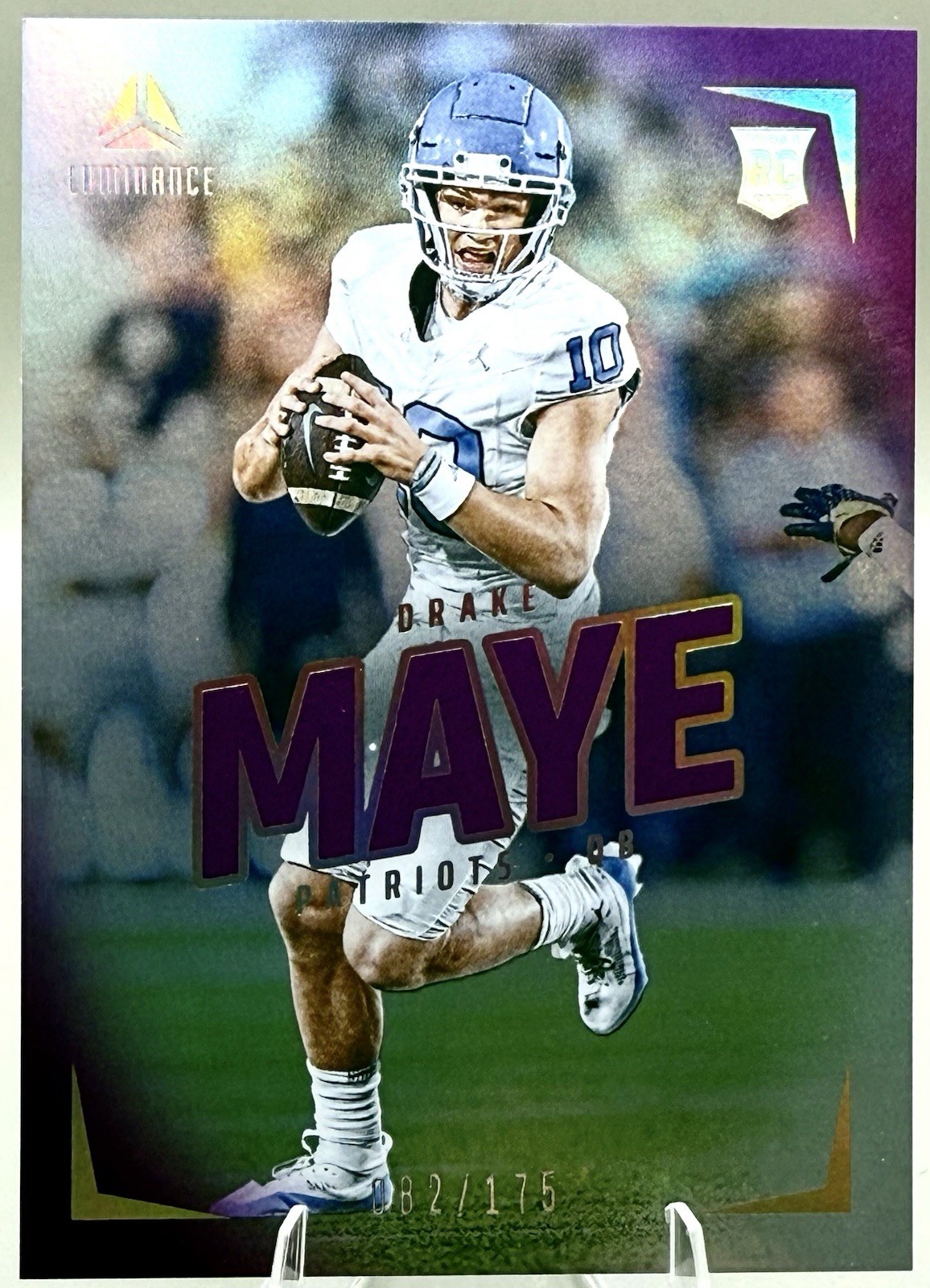 2024 Panini Luminance - Rookies Purple #103 Drake Maye 82/175!!! 🔥