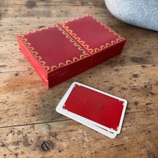 cartier playing cards pack of 2, untouched, much.