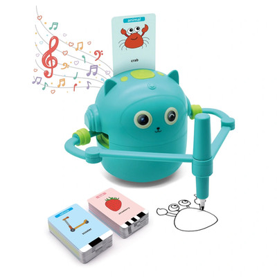 Interaktiver Zeichenroboter pädagogisches Spielzeug-Set für Kinder - Zeichnen & Ausmalen lernen