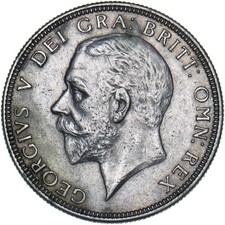 1930 Florin - George V British Silver Coin - Very Nice