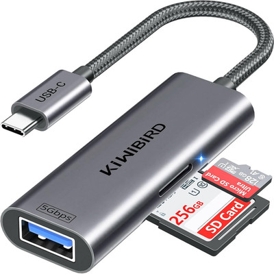 SD Card Reader for Android Phone, USB C SD Card Reader, Micro SD to Type C Micro