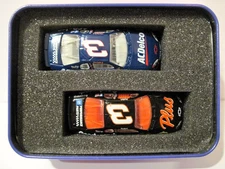 2002 Action Racing Collectables 1/64 #3/3 D.Earnhardt/Jr./2-Car MINT Set Tin Box