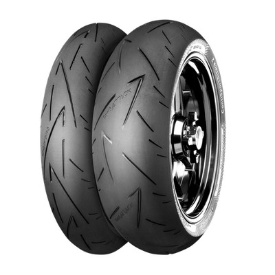 For Continental ContiSportAttack 2 120/70 ZR 17 M/C TL Front Motorcycle Tire